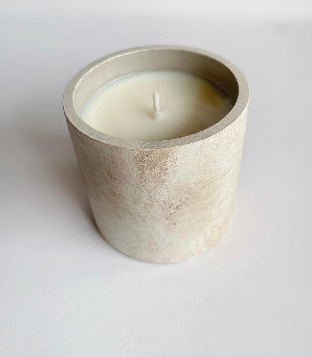 8oz Cement Candle