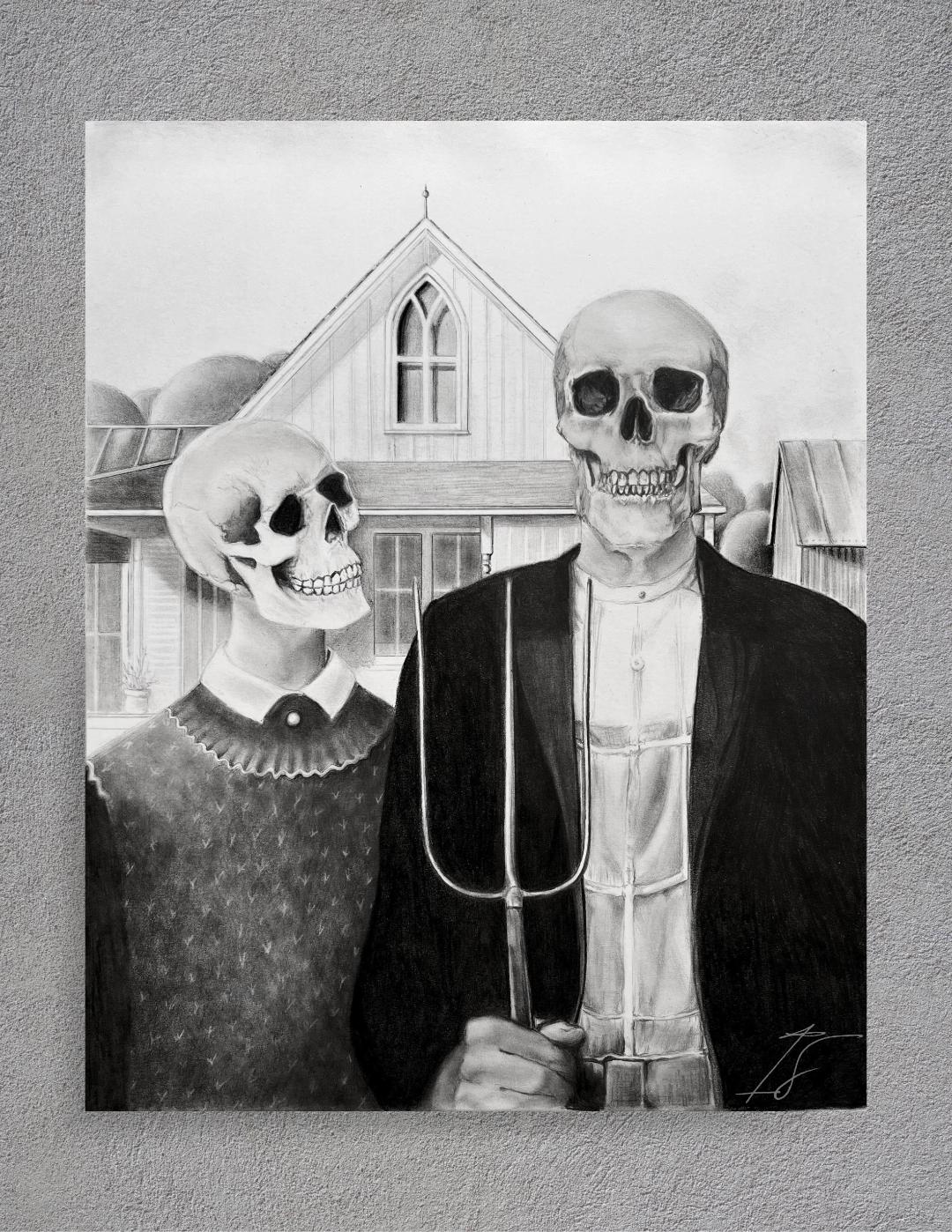 American Gothic 2.0 Artwork