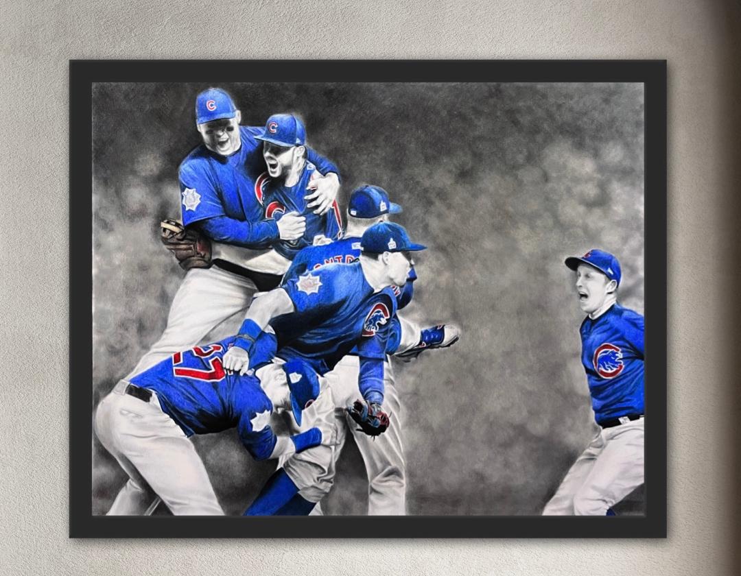 Chicago Cubs World Series Framed Artwork Prints