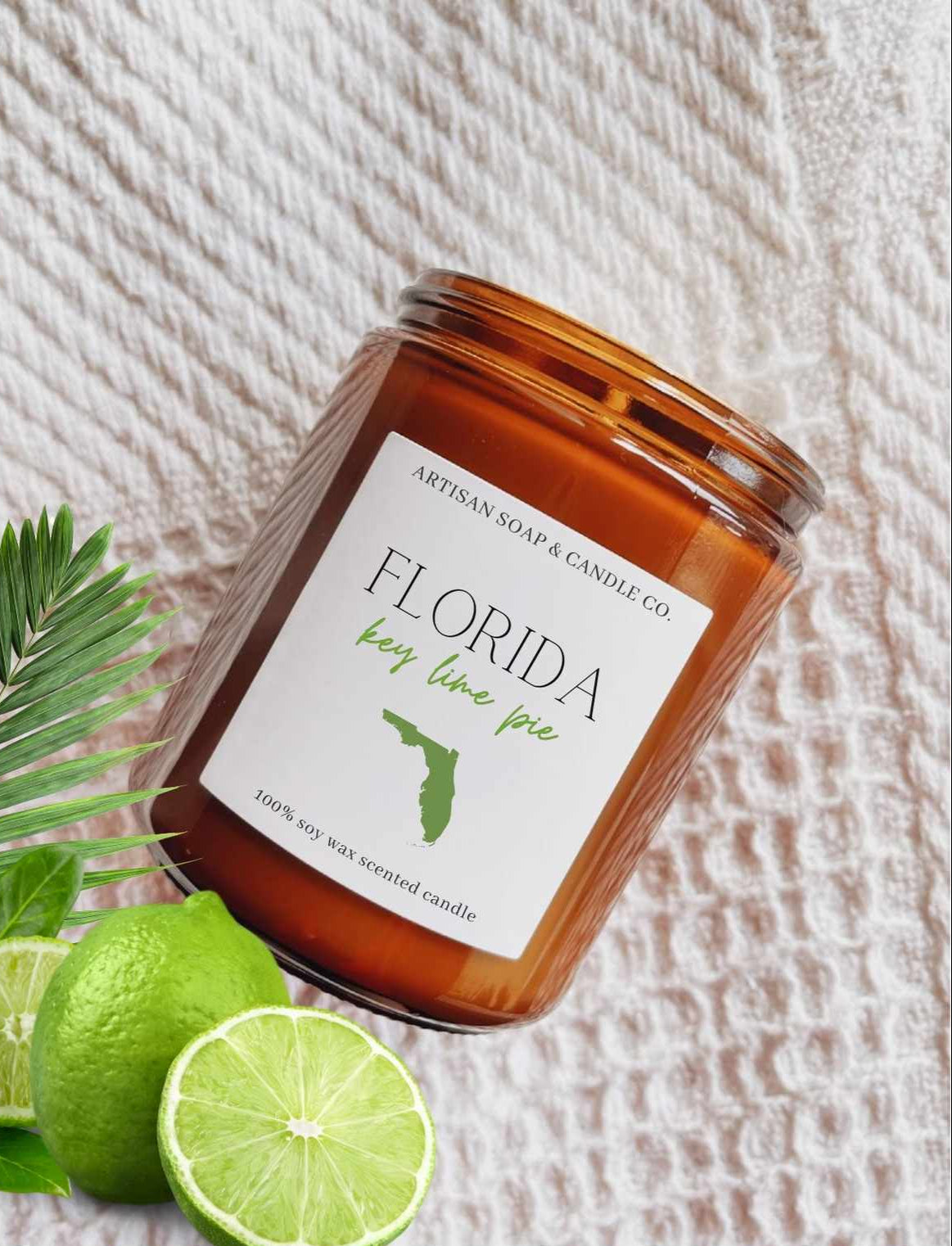 Florida Key Lime Pie Scented Candle