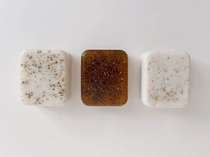 Natural Soap Trio With Honey, Oatmeal, And Goats Milk Soap Bars